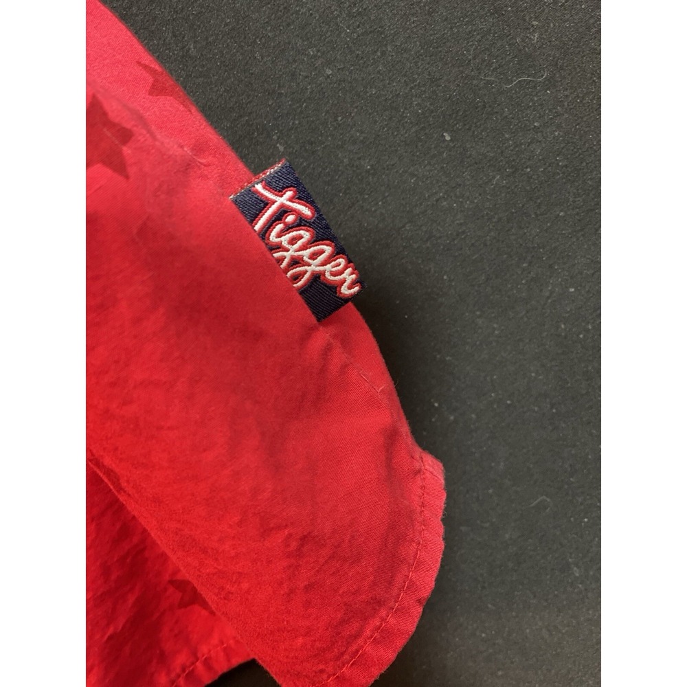 Tigger Disney Women Red Short‎ Sleeve Embroidered "Celebrate" Shirt  22W/24W - Picture 7 of 9